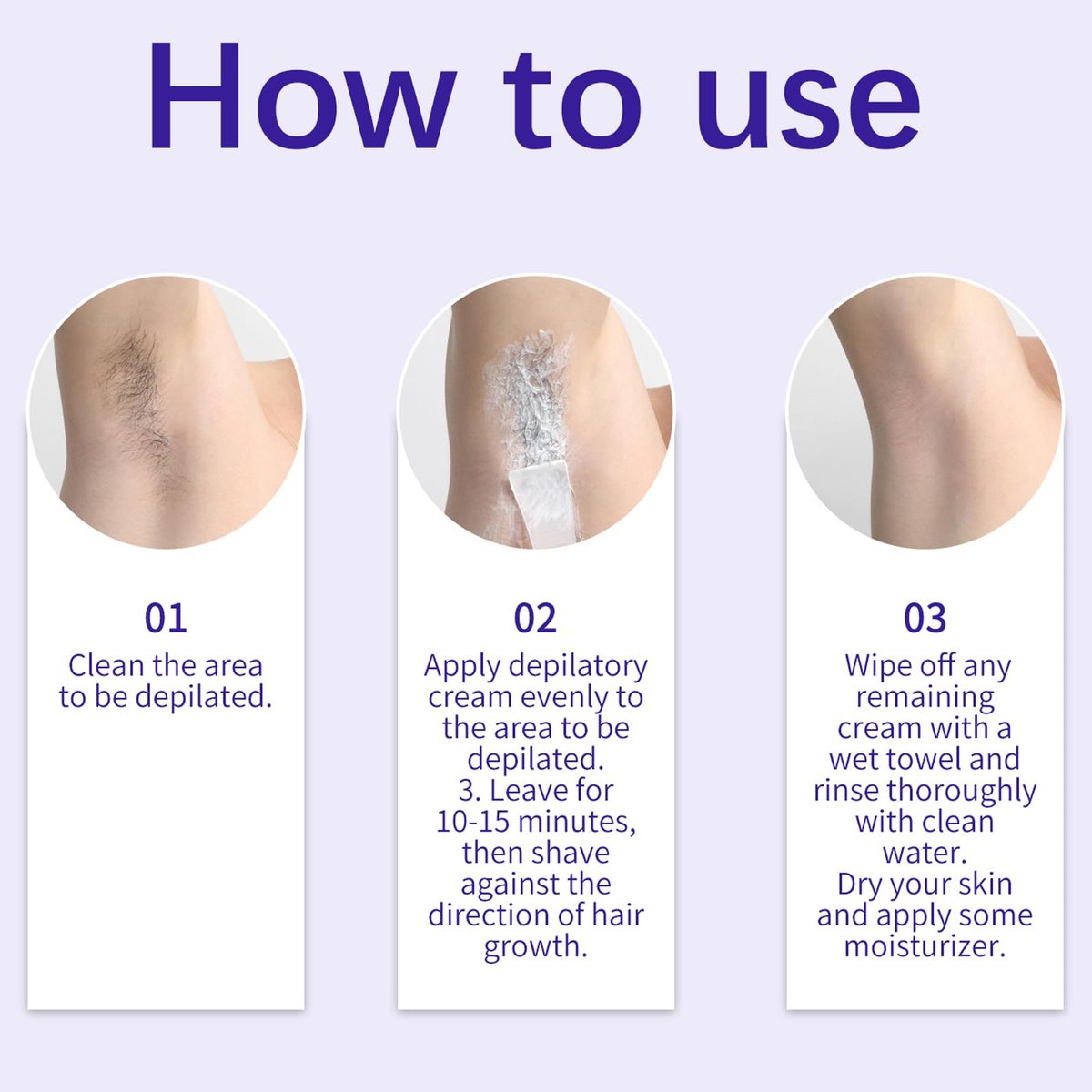 2 PCS Gentle Body Hair Removal Cream for Men & Women, 6.76 Fl Oz, Painless Flawless Depilatory Cream with Spatula Applicator, Suitable for All Skin Types & Sensitive Avelisse