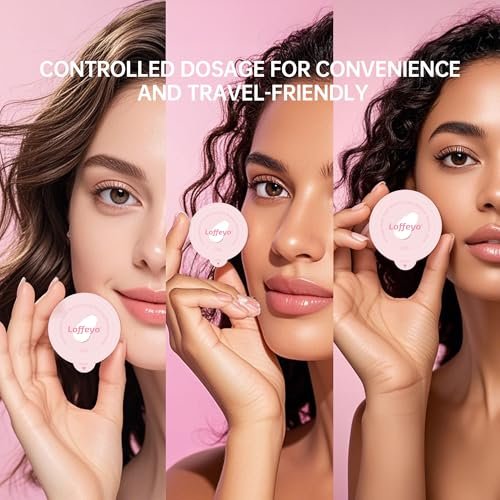 Loffeyo 30-Pack Travel Mini Cleansing Balm - Individually Wrapped Makeup Remover Pods with Pomegranate Extract, Gentle & Hydrating for All Skin Types, Leak-Proof & TSA-Friendly Avelisse