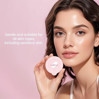 Loffeyo 30-Pack Travel Mini Cleansing Balm - Individually Wrapped Makeup Remover Pods with Pomegranate Extract, Gentle & Hydrating for All Skin Types, Leak-Proof & TSA-Friendly Avelisse