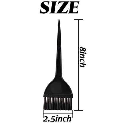 YOOHUA 14PCS 2.5x8inch Hair Dye Brushes Kit - Professional Hair Coloring Applicator Set for Salon & Home Use (Black) Avelisse