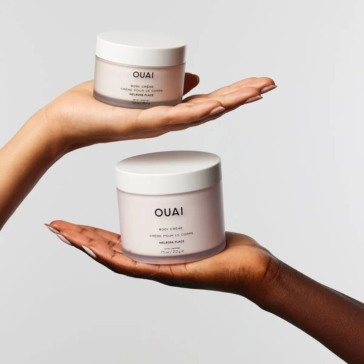 OUAI Body Cream Travel Size, Melrose Place - Hydrating Whipped Body Cream with Cupuaçu Butter, Coconut Oil & Squalane - Softens Skin and Delivers Healthy-Looking Glow - Sulfate Free Skin Care (3.4 Oz) Avelisse