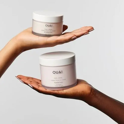 OUAI Body Cream Travel Size, Melrose Place - Hydrating Whipped Body Cream with Cupuaçu Butter, Coconut Oil & Squalane - Softens Skin and Delivers Healthy-Looking Glow - Sulfate Free Skin Care (3.4 Oz) Avelisse