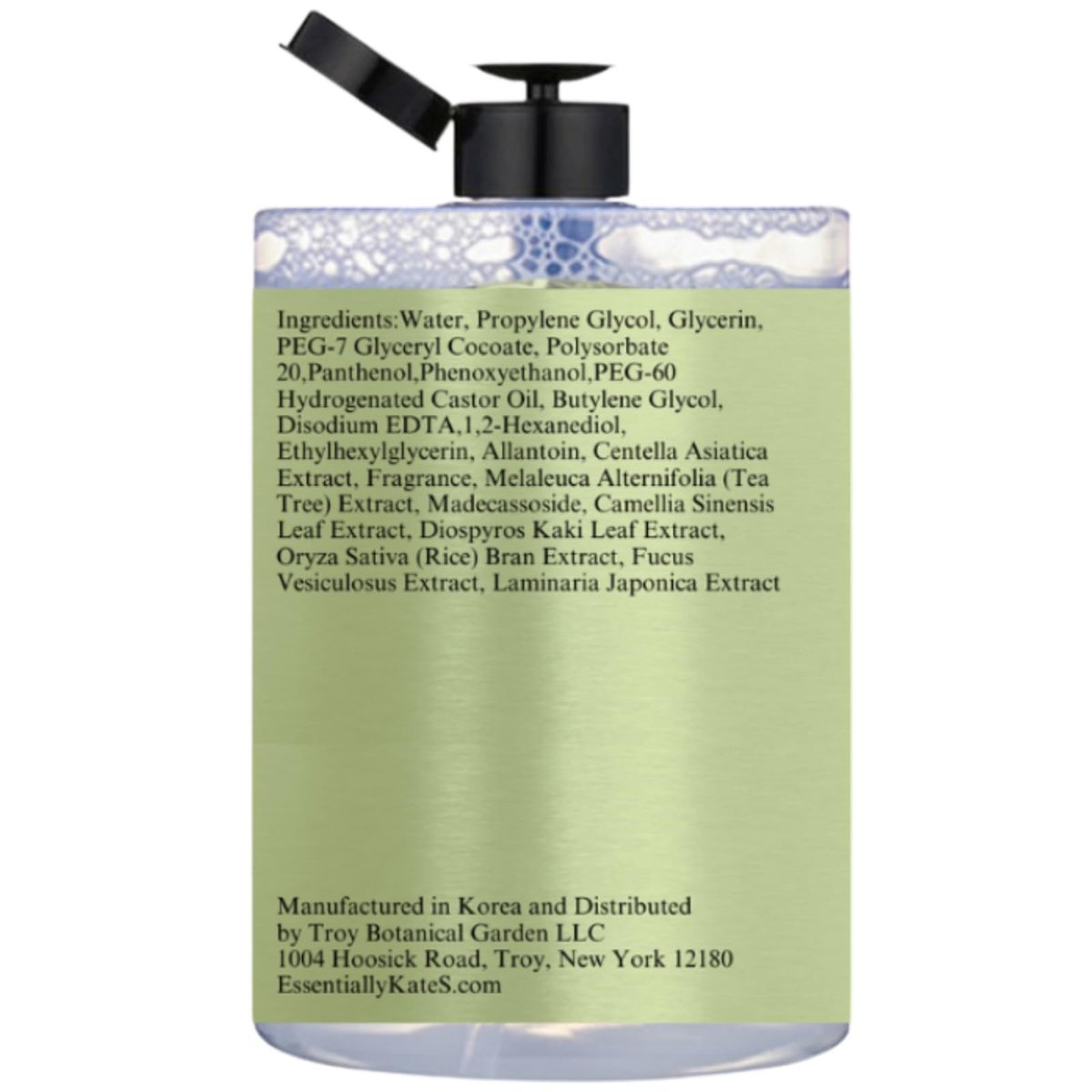 Essentially KateS Korean Micellar Water Makeup Remover 16.9 Fl Oz – No Stinging, No Tightness, No Over-Drying – SuperHydrating No-Rinse Facial Cleanser for Sensitive Skin - görsel 2