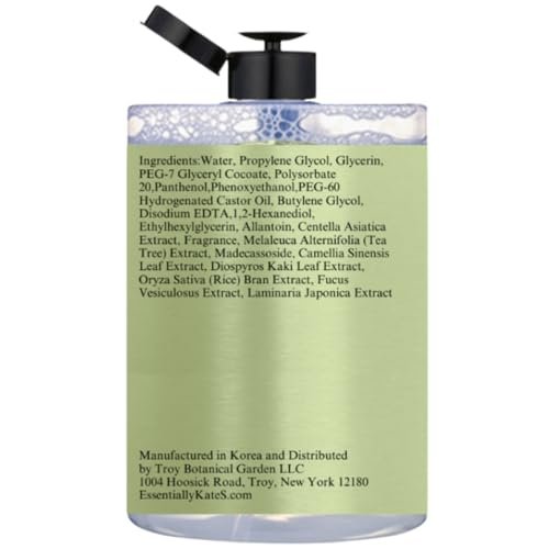 Essentially KateS Korean Micellar Water Makeup Remover 16.9 Fl Oz – No Stinging, No Tightness, No Over-Drying – SuperHydrating No-Rinse Facial Cleanser for Sensitive Skin - görsel 3