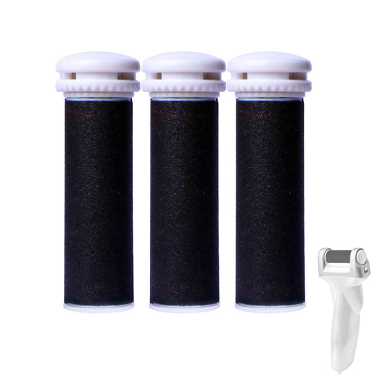 3 Pack Replacement Roller Refills for Emjoi Micro Pedi Callus Remover | Micro Pedi Replacement Rollers | Feet Pedicure Accessories