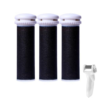 3 Pack Replacement Roller Refills for Emjoi Micro Pedi Callus Remover | Micro Pedi Replacement Rollers | Feet Pedicure Accessories