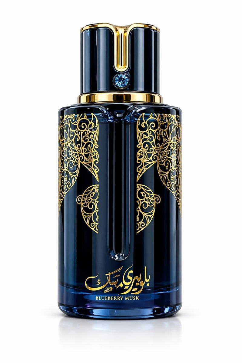9 O'CLOCK BlueBerry Musk Unisex Perfume - Long Lasting Eau de Parfum for Men and Women, 3.4 Fl Oz Avelisse