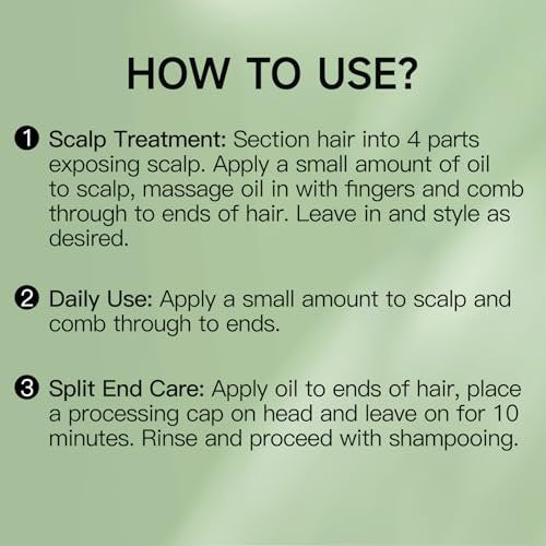 Venrock Rosemary Castor Hair Oil - Biotin Infused Scalp & Hair Strengthening Oil for Nourishing Scalp, Repairing Split Ends & Encouraging Longer, Healthier Hair | Lightweight Daily Hair Care - görsel 16
