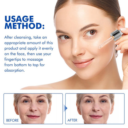 Oyikey Firming Face Serum – Anti-Aging Liquid Serum to Smooth Wrinkles & Fine Lines, 1 Fl Oz