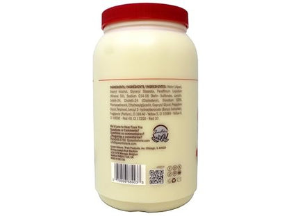 Queen Helene Cholesterol Hair Conditioning Cream – 5 lb Deep Moisture Restores Shine & Manageability for Dry Over-Processed Hair Avelisse