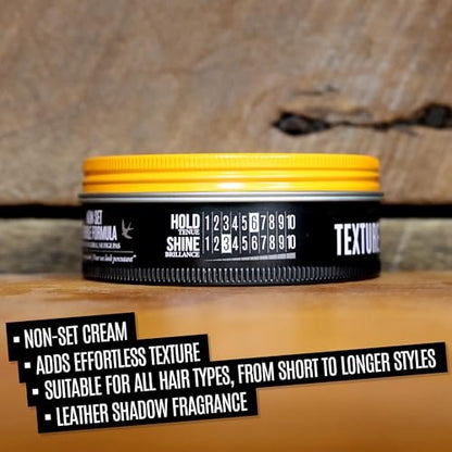 UPPERCUT DELUXE Texture Cream – Flexible, Reworkable Styling Cream for Men – Natural Matte Finish, Pliable Hold, Lightweight Hair Product – 3.5 oz / 100g