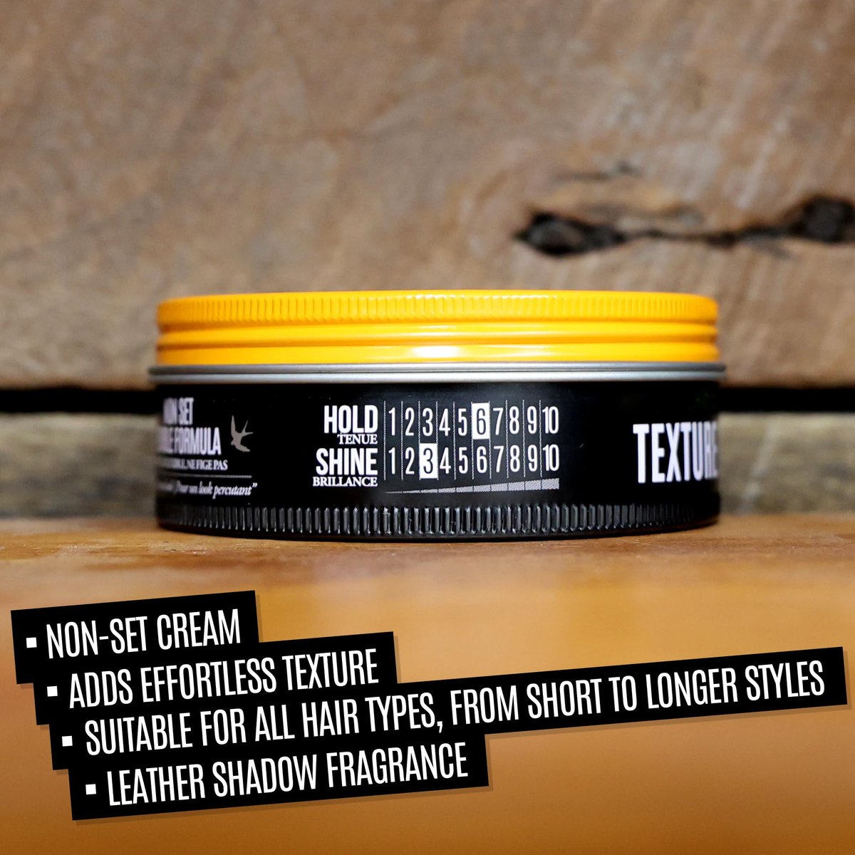 UPPERCUT DELUXE Texture Cream – Flexible, Reworkable Styling Cream for Men – Natural Matte Finish, Pliable Hold, Lightweight Hair Product – 3.5 oz / 100g - görsel 5