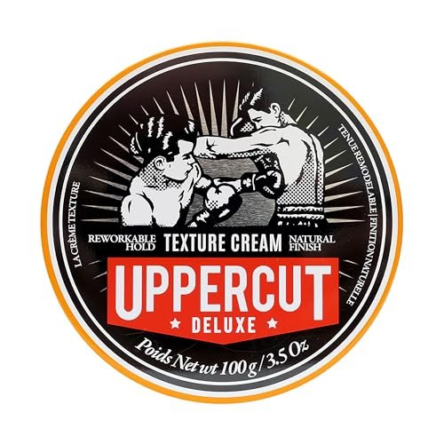 UPPERCUT DELUXE Texture Cream – Flexible, Reworkable Styling Cream for Men – Natural Matte Finish, Pliable Hold, Lightweight Hair Product – 3.5 oz / 100g - görsel 2