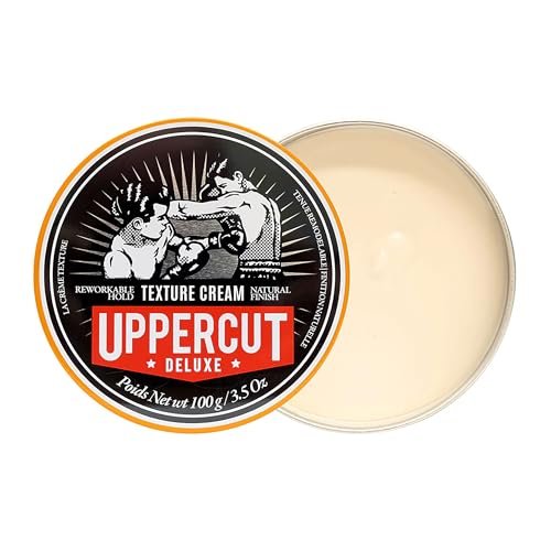 UPPERCUT DELUXE Texture Cream – Flexible, Reworkable Styling Cream for Men – Natural Matte Finish, Pliable Hold, Lightweight Hair Product – 3.5 oz / 100g - görsel 10