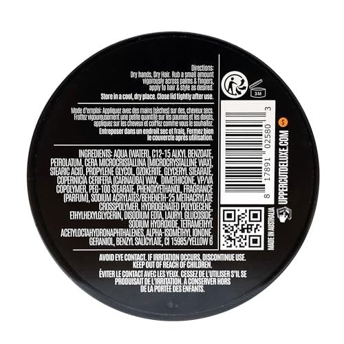 UPPERCUT DELUXE Texture Cream – Flexible, Reworkable Styling Cream for Men – Natural Matte Finish, Pliable Hold, Lightweight Hair Product – 3.5 oz / 100g - görsel 14