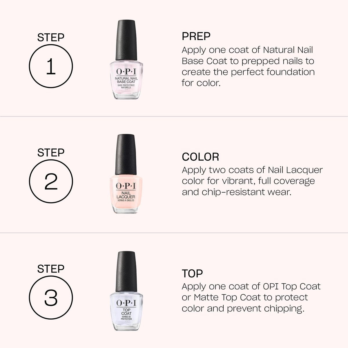OPI Nail Lacquer 4PC Mini Pack | 4 Crème Summer Shades | Chip Resistant Nail Polish Gift Set | Make 'Em Jelly! Collection Summer 2025 Avelisse