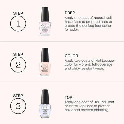OPI Nail Lacquer 4PC Mini Pack | 4 Crème Summer Shades | Chip Resistant Nail Polish Gift Set | Make 'Em Jelly! Collection Summer 2025 Avelisse