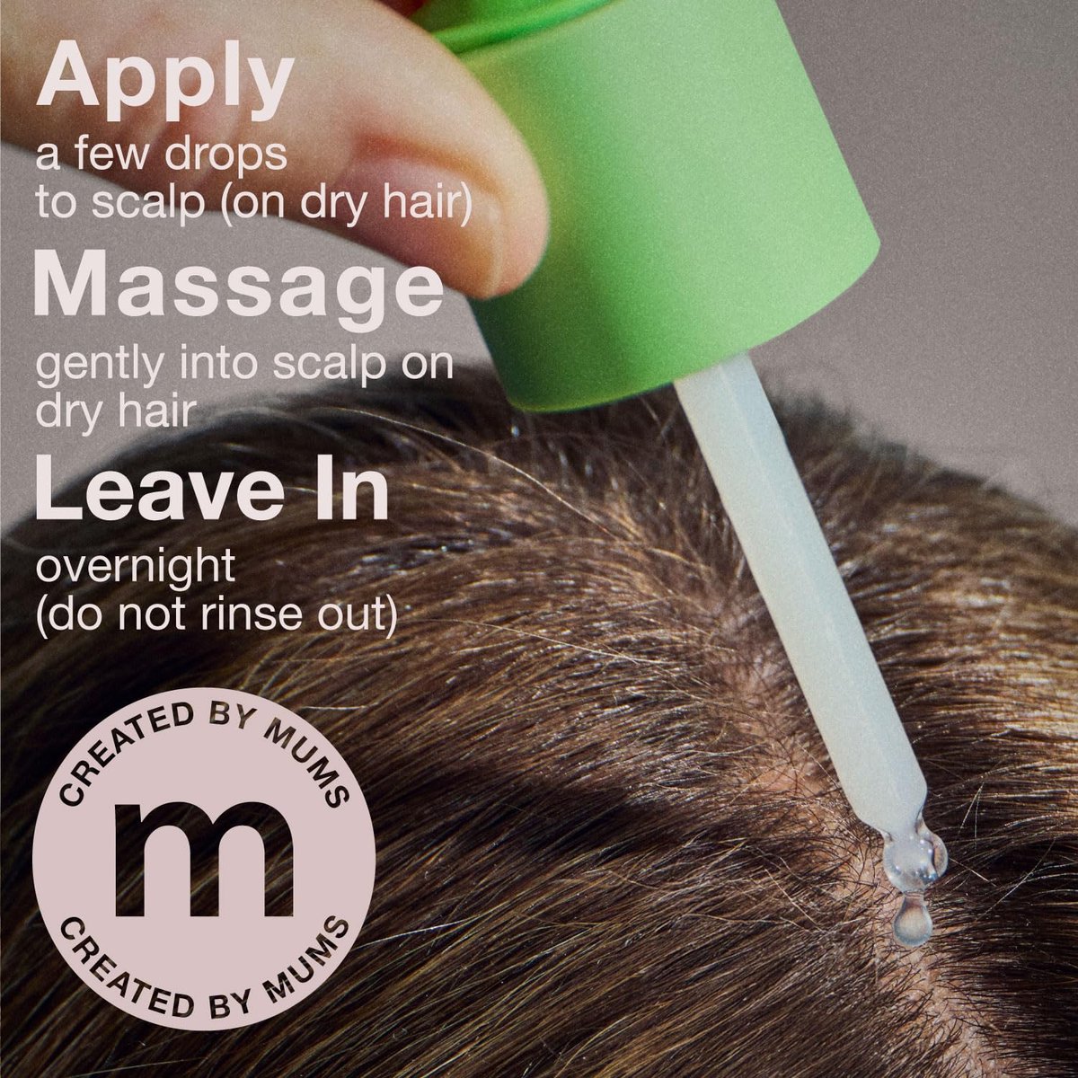 mumms Scalp Serum – Hair Growth Treatment with Saw Palmetto & Ginger Root, 2 fl oz, Daily Use for Thicker, Fuller Hair Avelisse