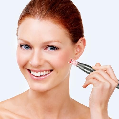 0.25mm Microneedle Derma Roller Pen for Face – Glemme Microneedling Roller for Home Use Avelisse