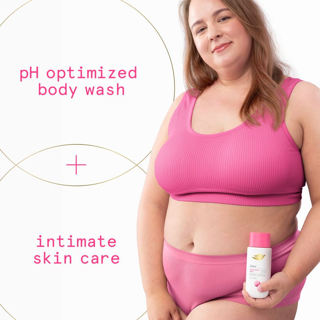 Dove Intimate Wash for Women - Gynecologist Tested Unscented Hydrating pH Optimized Feminine Wash For Sensitive Skin, 8 oz - görsel 5