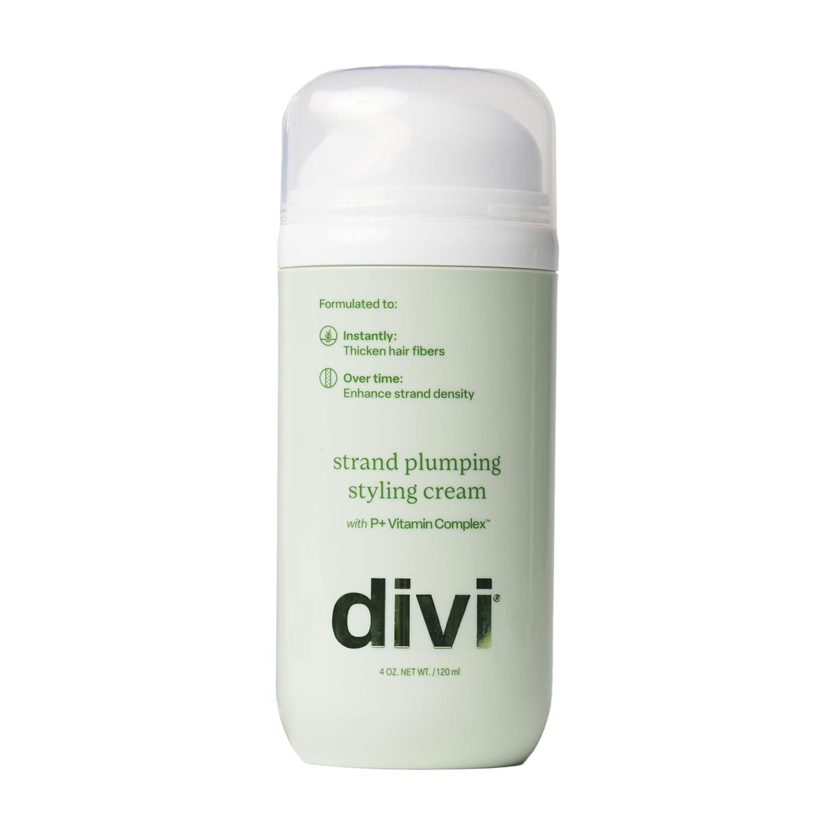 divi Strand Styling Cream – Hair Thickening Treatment for Fine Hair, Volumizing & Frizz Control (1 fl oz) Avelisse