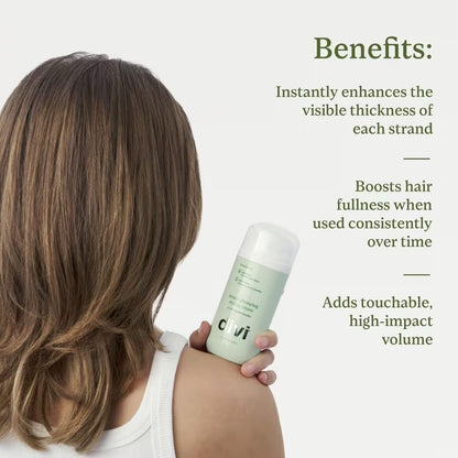 divi Strand Styling Cream – Hair Thickening Treatment for Fine Hair, Volumizing & Frizz Control (1 fl oz) Avelisse