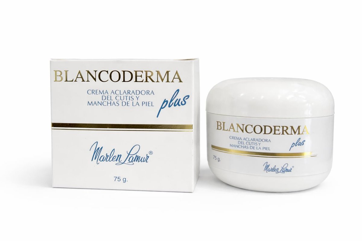 Cream Blancoderma Plus Whitening For Skin and Dark Spots Marlen Lamur 75 Gr Avelisse