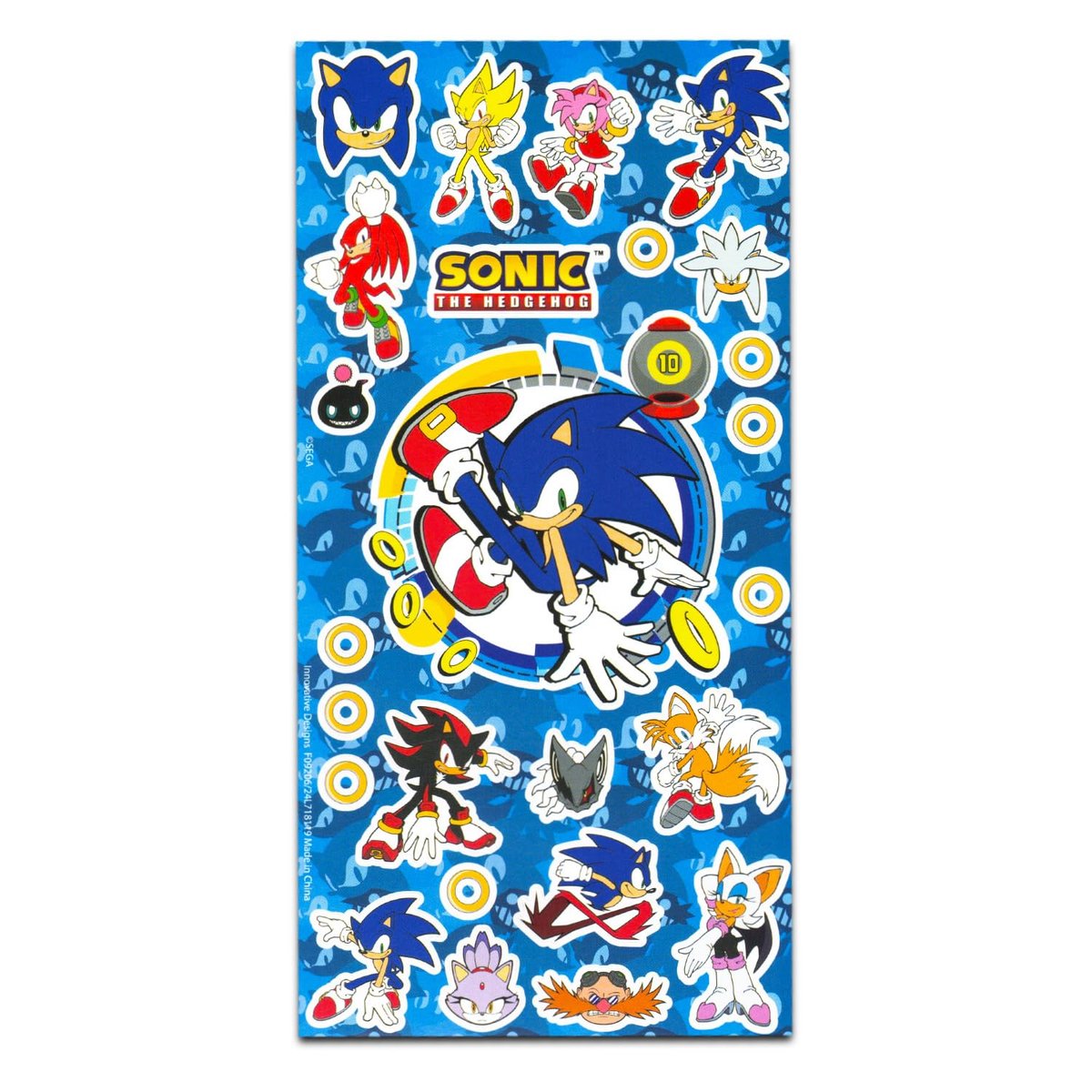 Sonic the Hedgehog Kids 3-in-1 Shampoo, Conditioner & Body Wash - 8 oz Bundle with Stickers - görsel 5