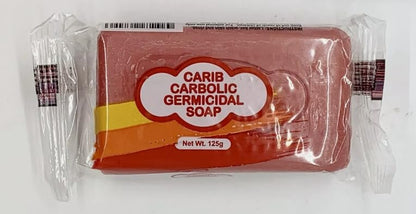 Kendel Carib Carbolic Antiseptic Soap Bar – Natural Scented Red Soap, Deodorizing & Germ Protection, Antibacterial Bar for Skin Care, 3.5 oz