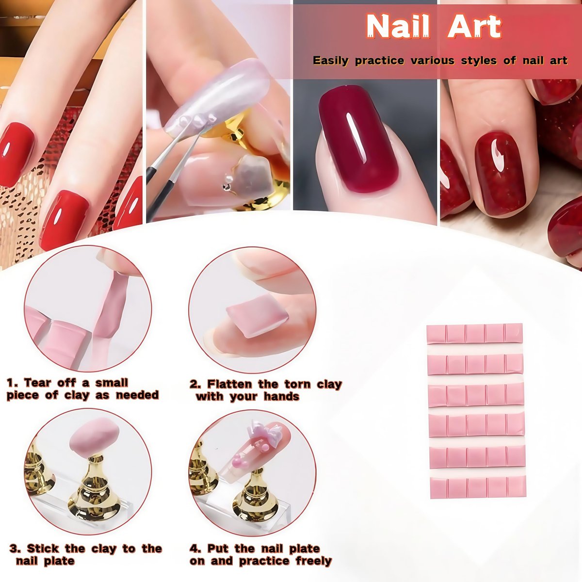 15-Piece Nail Art Brushes Set with 5 Dotting Pens & Stand Holder – Professional Nail Design Kit for DIY Manicure & Salon Use (Pink) - görsel 9