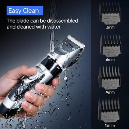 Benbodes Hair Clippers & Beard Trimmer Grooming Kit for Men - Professional Cordless Rechargeable Hair Cutting Kit with LED Display for Home Personal Grooming, Gift for Men Avelisse