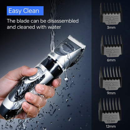 Benbodes Hair Clippers & Beard Trimmer Grooming Kit for Men - Professional Cordless Rechargeable Hair Cutting Kit with LED Display for Home Personal Grooming, Gift for Men Avelisse