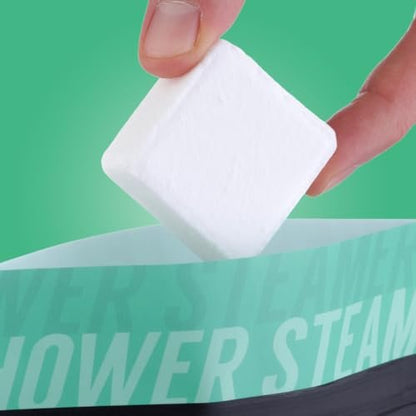 Mountain Mint Shower Steamers 7 Pack – Made in USA with Extra Strong Scent, Essential Oil Aromatherapy with Eucalyptus, Peppermint & Menthol for Stress Relief Avelisse