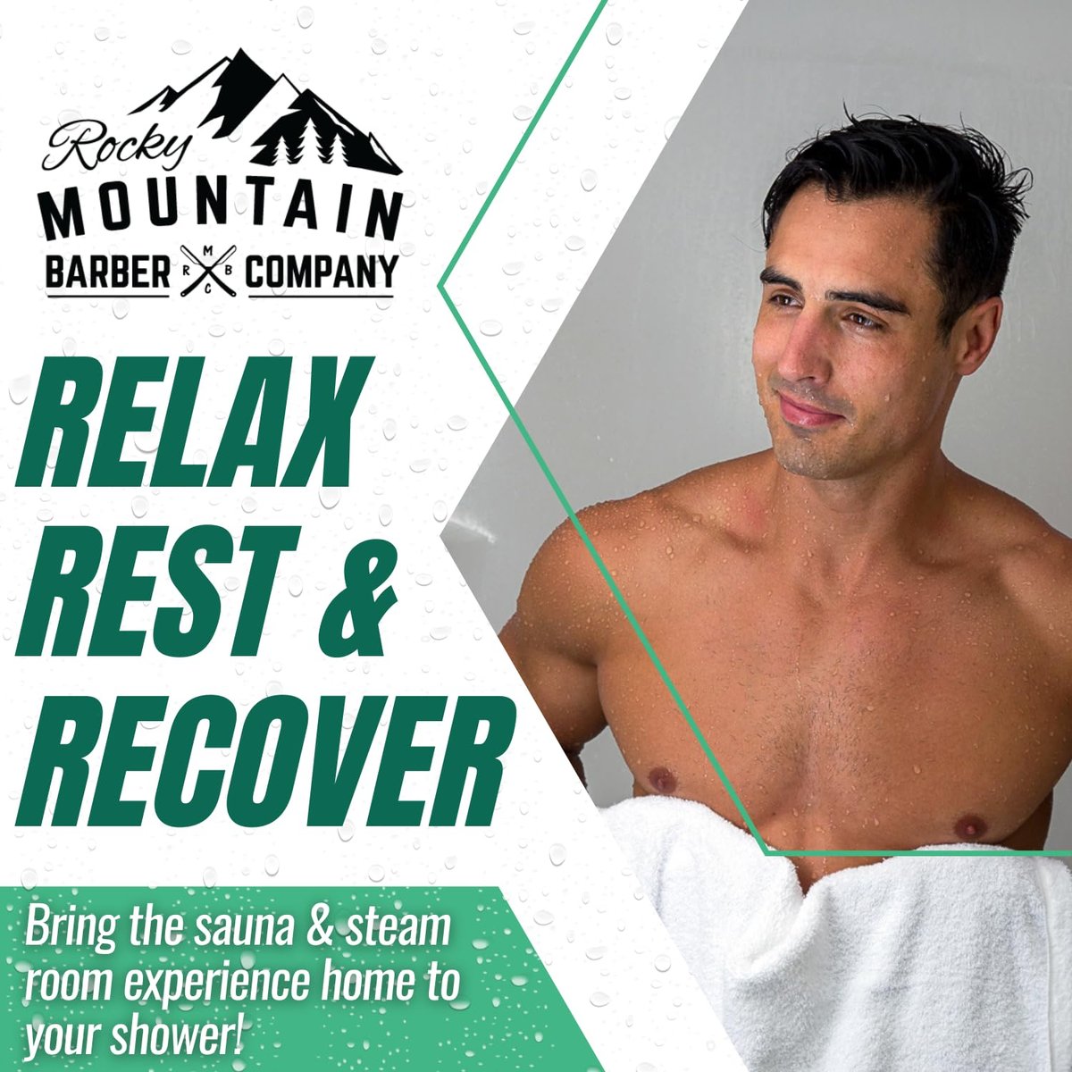 Mountain Mint Shower Steamers 7 Pack – Made in USA with Extra Strong Scent, Essential Oil Aromatherapy with Eucalyptus, Peppermint & Menthol for Stress Relief Avelisse