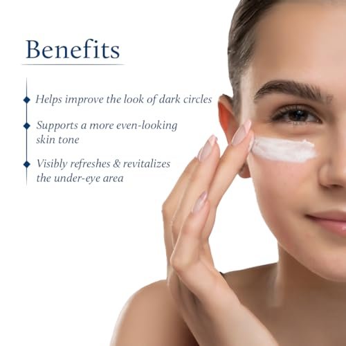 Blue Nectar Under Eye Cream for Women – Natural Niacinamide Eye Cream with Papaya & Potato, Lightweight Herbal Formula Enriched with Neem & Aloe Vera (18 Herbs, 0.53 Oz) - görsel 8