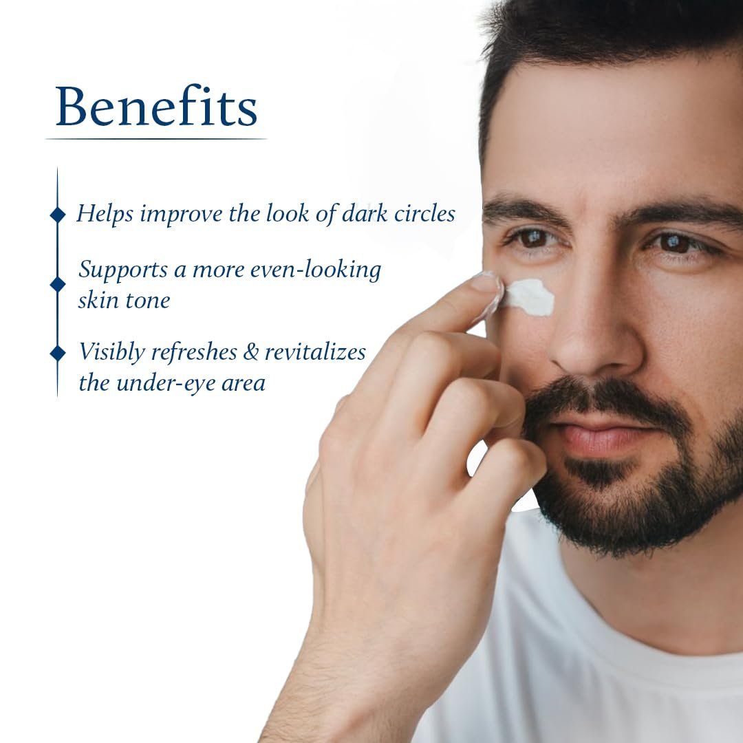 Blue Nectar Shubhr Under Eye Cream for Dark Circles with Papaya, Potato Starch & Niacinamide | Best Under Eye Cream for Men & Women | 18 Herbs, 15g Avelisse