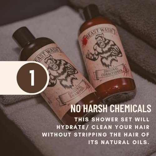 Johnny Slicks Body Wash – Activated Charcoal & Organic Oils for Clean, Hydrated Skin – Rugged Scent – 16 oz Avelisse