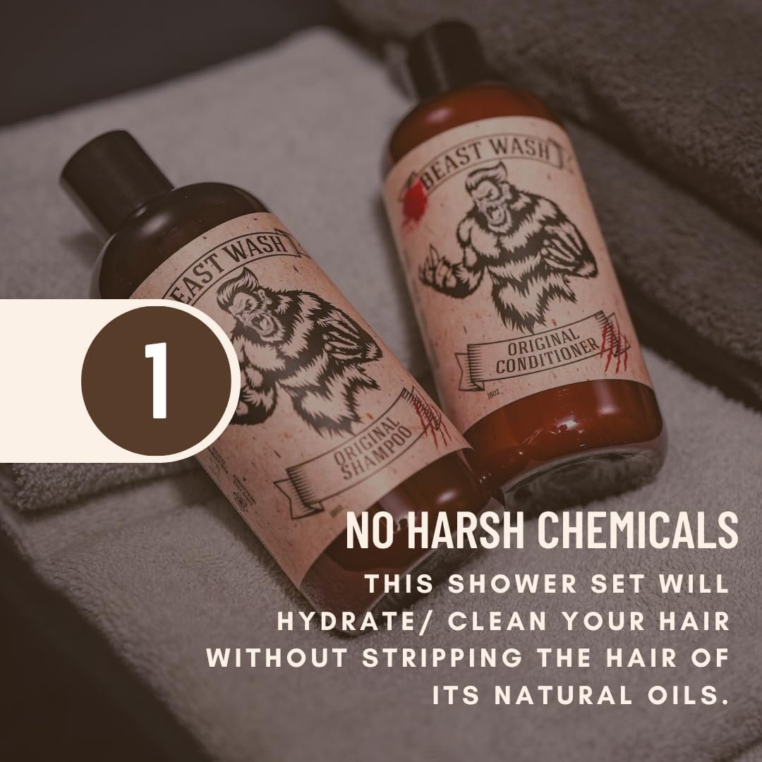 Johnny Slicks Body Wash – Activated Charcoal & Organic Oils for Clean, Hydrated Skin – Rugged Scent – 16 oz Avelisse