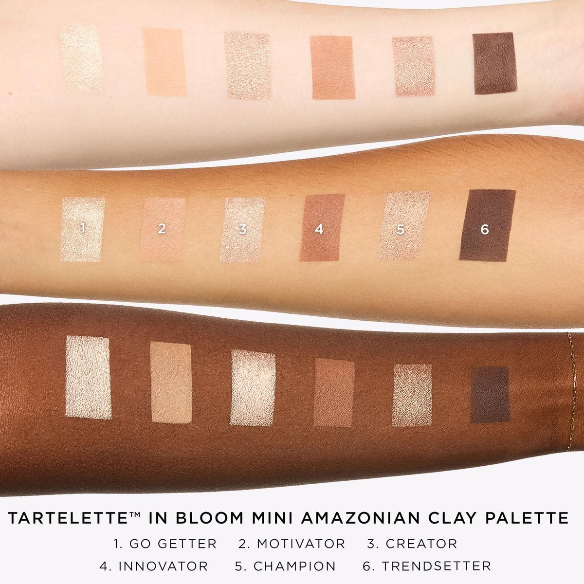 Tarte Tartelette in Bloom Mini Amazonian Clay Eyeshadow Palette - Shimmer & Matte Neutral Bronze Shades, Longwear Pigment, Blendable Lightweight Formula, Cruelty-Free Avelisse