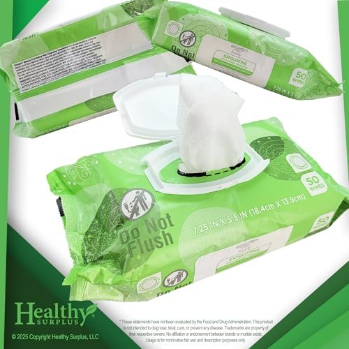 Equate Exfoliating Wet Cleansing Towelettes - 50 Count - Gentle Face Wipes with Tips Card - görsel 4