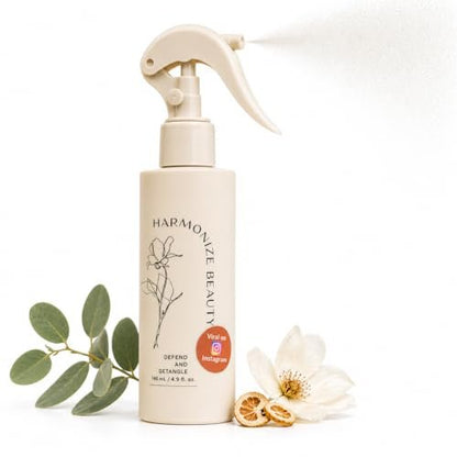 Harmonize Beauty Leave-In Conditioner - 3-in-1 Detangler & Heat Protectant Spray - Sulfate-Free - Lightweight for All Hair Types - Frizz Control - Protects & Hydrates without Buildup - 4.9 fl oz Avelisse