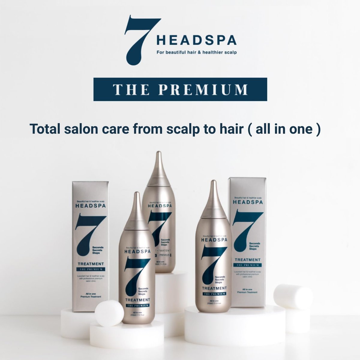 Headspa7 The Premium Treatment – Salon Scalp Care for Soft Volume Hair, Thinning & Weak Hair – Korea’s Best Hair Care Treatment - görsel 3