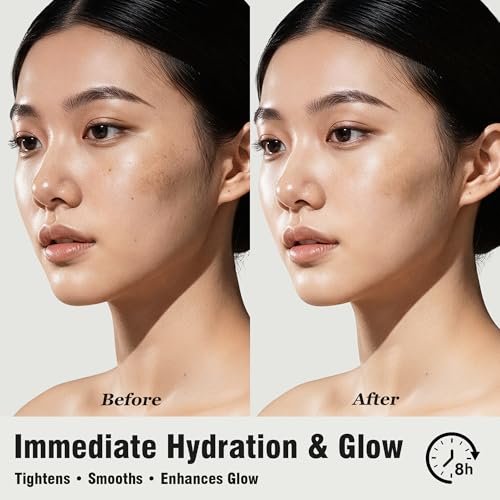 realori Salmon DNA PDRN Collagen Face Mask – Korean Hydrogel Mask for Glass Skin, Firming & Hydrating, 4-Pack - görsel 12