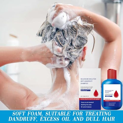 CLYXQP Anti-Dandruff Shampoo - Oil Control Formula for Men and Women, 120ml Avelisse