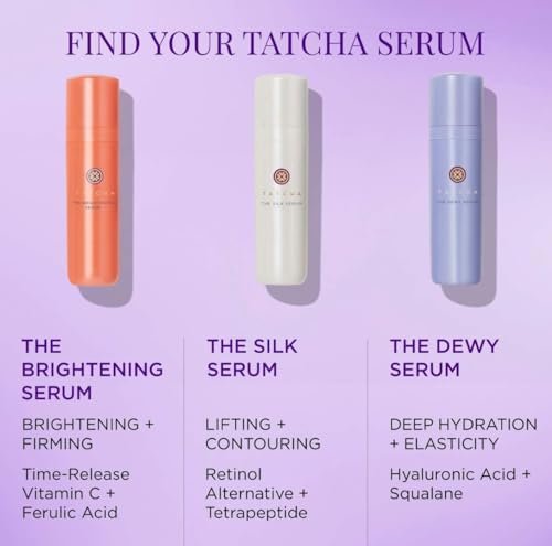 TATCHA The Brightening Serum – Vitamin C Treatment for Brighter, Firmer Skin, Targets Hyperpigmentation & Fades Post-Acne Marks, 30 ml / 1.0 fl. oz. Avelisse