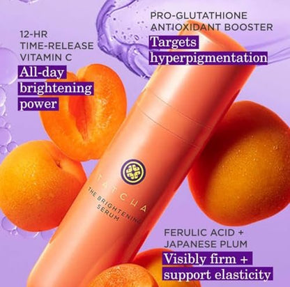 TATCHA The Brightening Serum – Vitamin C Treatment for Brighter, Firmer Skin, Targets Hyperpigmentation & Fades Post-Acne Marks, 30 ml / 1.0 fl. oz. Avelisse