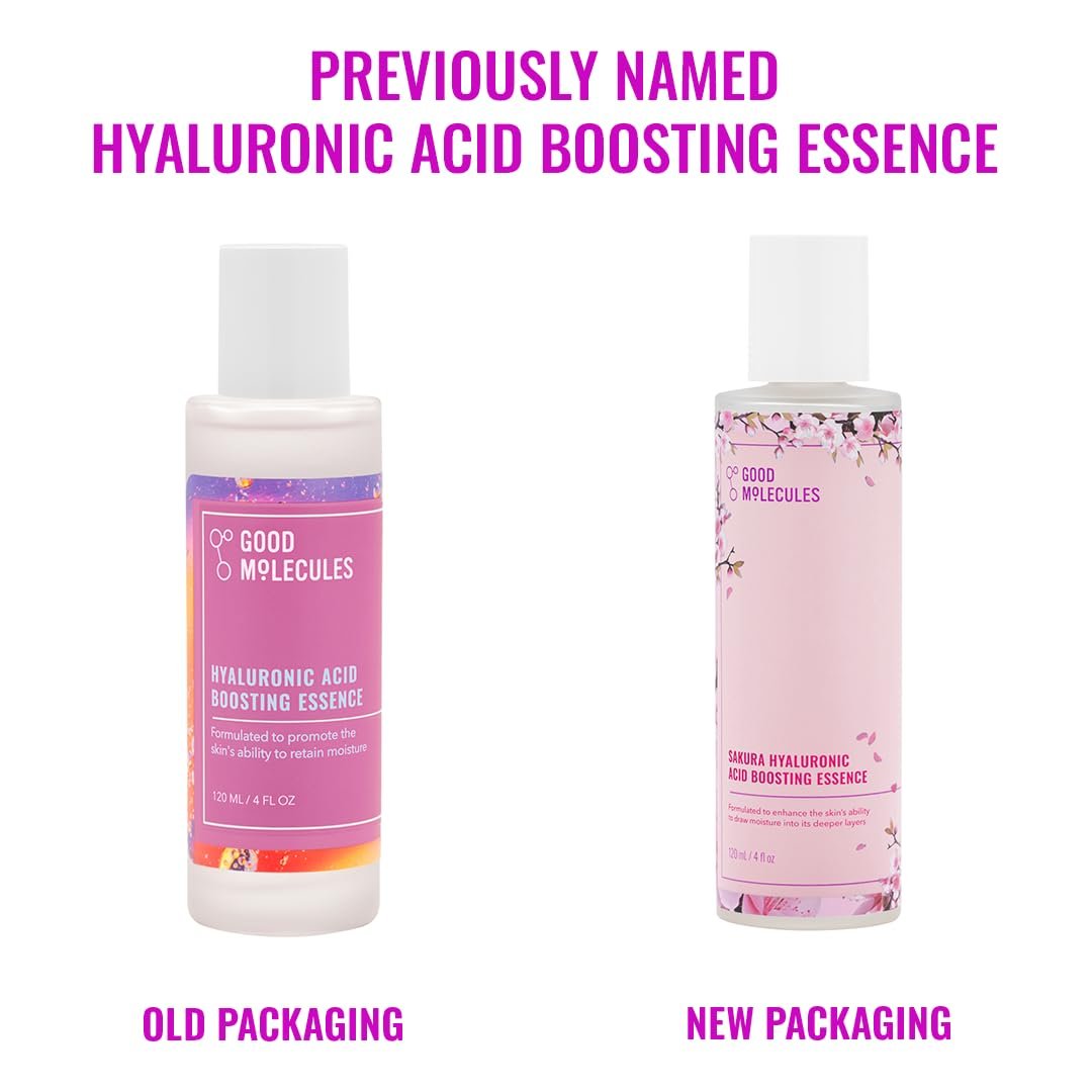 Good Molecules Sakura Hyaluronic Acid Boosting Essence – Ultra Hydrating Facial Moisturizer for Glowing, Tightened Skin - görsel 13