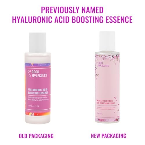 Good Molecules Sakura Hyaluronic Acid Boosting Essence – Ultra Hydrating Facial Moisturizer for Glowing, Tightened Skin - görsel 14