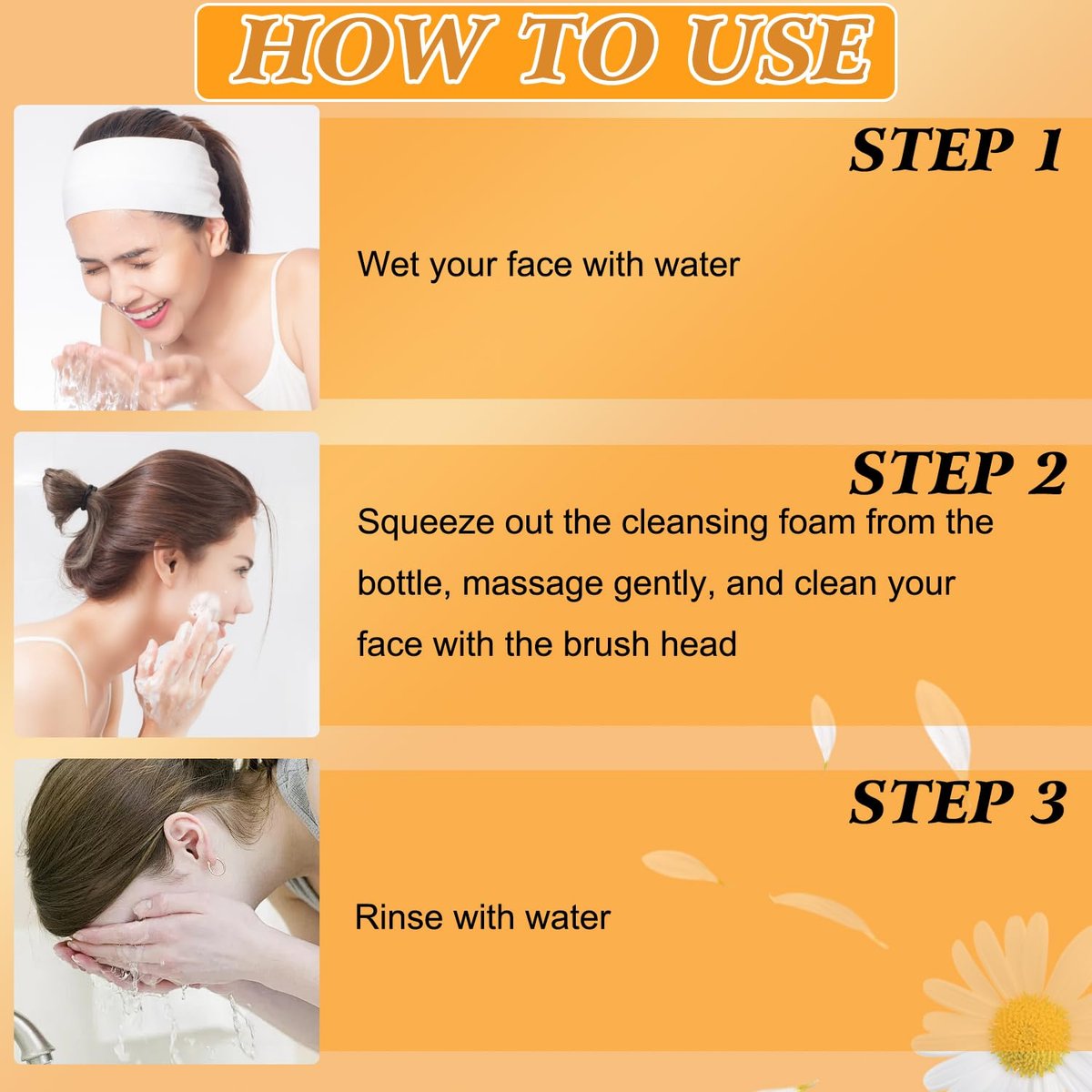 4-Piece Turmeric Wash and Care Set: Facial Wash, Cleansing Mousse, Soap & Exfoliating Pads for Radiant Skin Avelisse