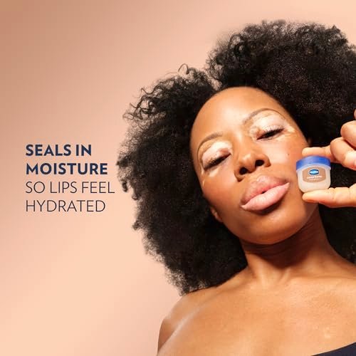 Vaseline Lip Balm Mini 2 ct Cocoa Butter – Hydrating Lip Balm for Dry Cracked Lips (0.5 oz) - görsel 6